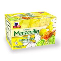 MANZANILLA CON MIEL Y LIMON MC CORMICK 20 BOLSITAS
