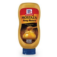 MOSTAZA CON MIEL MC CORMICK 300G
