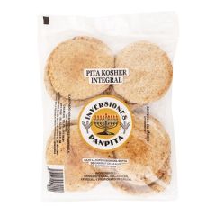 PAN PITA KOSHER INTEGRAL 500G