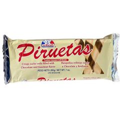 BARQUILLAS PIRUETAS LE BISCUIT RELLENAS 200G