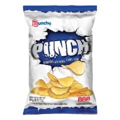 PAPAS CON SAL PUNCH MUNCHY 80G