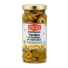 ACEITUNAS OSOLE VERDES REBANADAS EN SALMUERA 240G