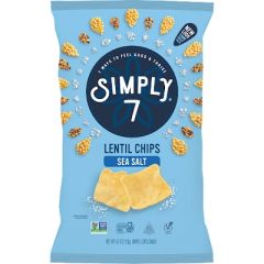 CHIPS SIMPLY 7 LENTEJAS CON SAL MARINA 113G
