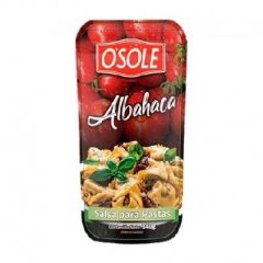 SALSA PARA PASTAS OSOLE ALBAHACA POUCH DE 340G