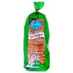 PAN CRUSTISSIMO 100% INTEGRAL DE AVENA 500G