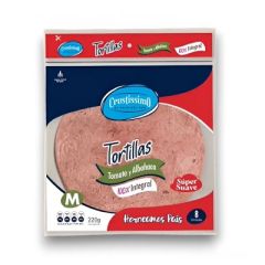 TORTILLAS CRUSTISSIMO DE TOMATE Y ALBAHACA 220G
