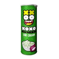 PAPAS XOXO CHIPS SOUR CREAM 130G