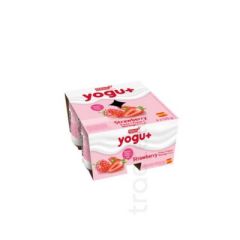 YOGUR FRESA MIX YOGU+ DESCREMADO 4UN X 125G