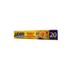 ENVOLTURA PLASTICA TRANSPARENTE LIDER PLASTIC 20M
