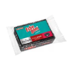ESPONJA ABRASIVA ESFREBOM MULTIUSO 1UN