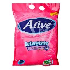 DETERGENTE ALIVE CON SUAVIZANTE 1KG