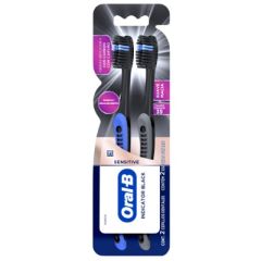 CEPILLO DENTAL ORAL B SENSITIVE BLACK INDICATOR 2UN