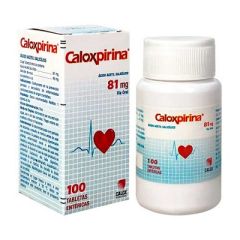 CALOXPIRINA 81 MG X 100 TABLETAS ENTERICAS