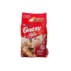 ALIMENTO PARA GATOS GATSY SABOR A CARNE Y ARROZ 1KG
