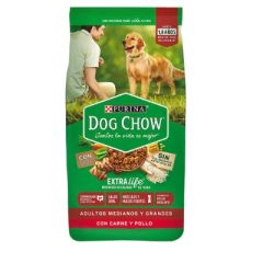 ALIMENTO PARA PERROS PURINA DOG CHOW SIN COLORANTES PARA ADULTOS