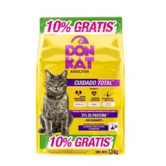 ALIMENTO DON KAT CUIDADO TOTAL GATOS ADULTOS 1,1KG