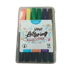 MARCADORES POINTER HEY LETTERING 12 UND
